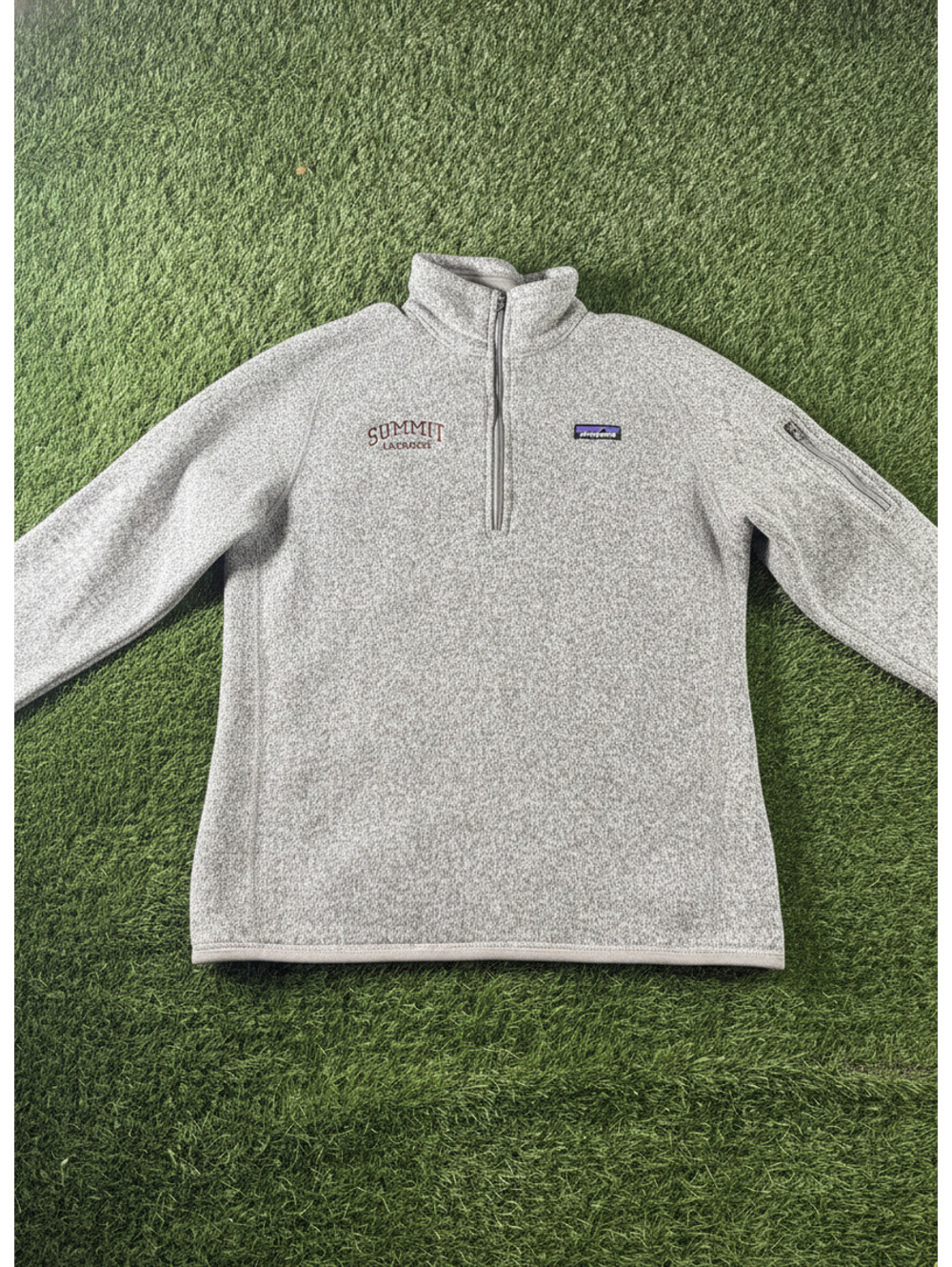 Vintage Patagonia Summit Lacrosse Gray Fleece Pullover Jacket XL